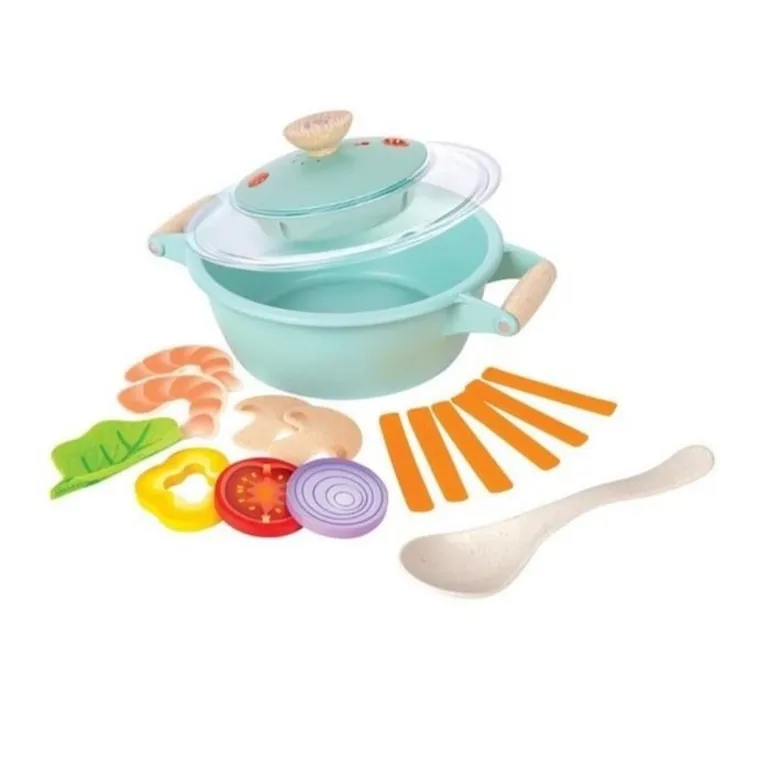 Hape, zestaw do gotowania na parze, zabawka interaktywna