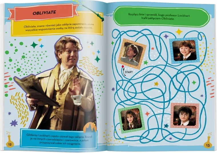 Harry Potter. Czary, eliksiry, magiczne przedmioty