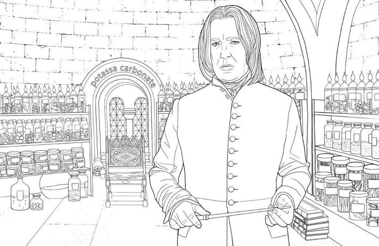 Harry Potter. Hogwart. Oficjalna kolorowanka