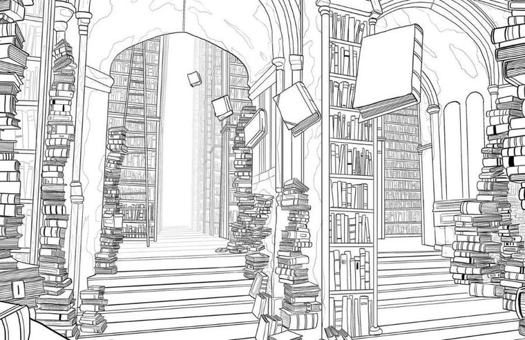Harry Potter. Kolorowanka. Magiczne miejsca i postacie