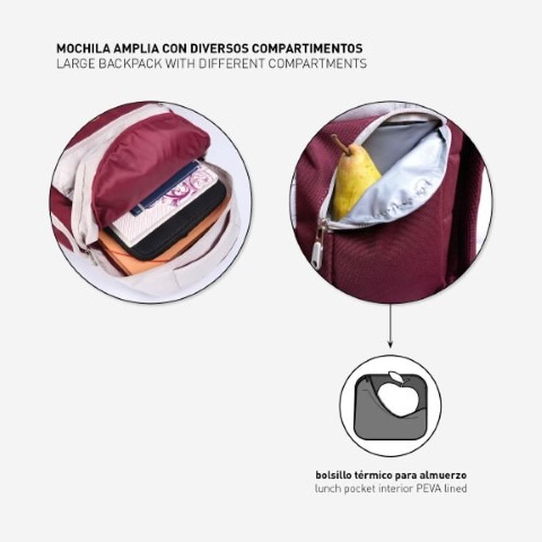 Harry Potter, plecak szkolny, biały