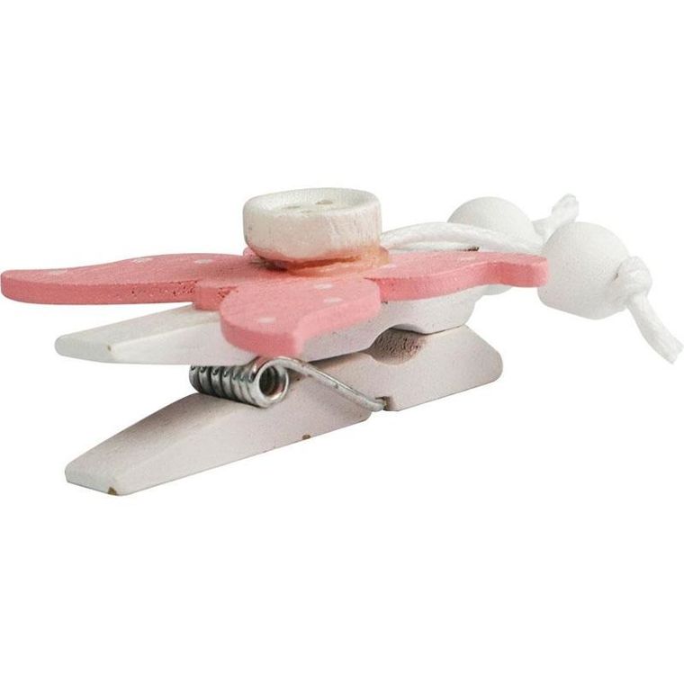 Hasta, klamerki drewniane, motyle, 3 szt.