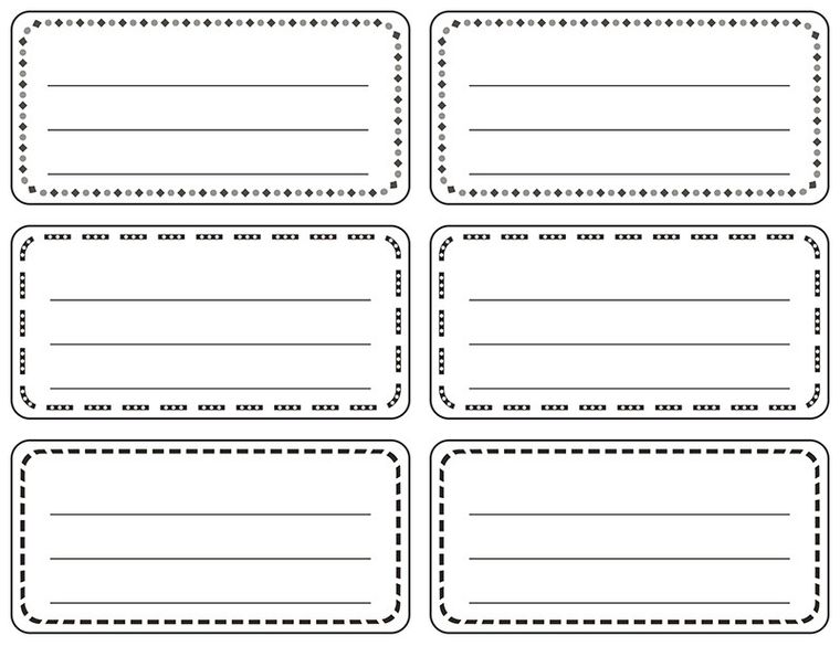 Hasta, Titanum Craft-fun Series, naklejki na zeszyt/etykiety, biało-czarne