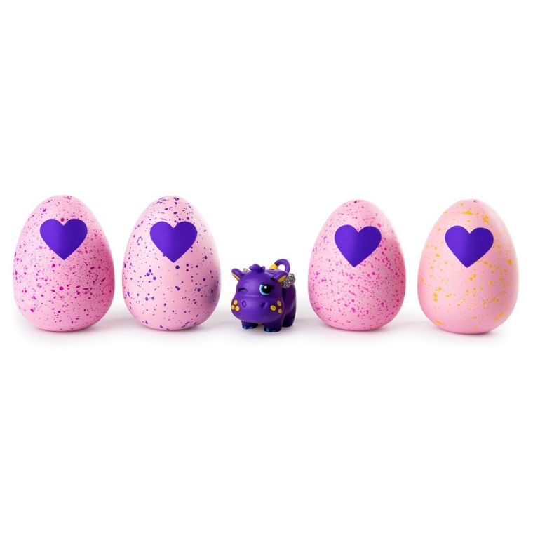 Hatchimals, 4 jajka z figurkami i niespodzianką