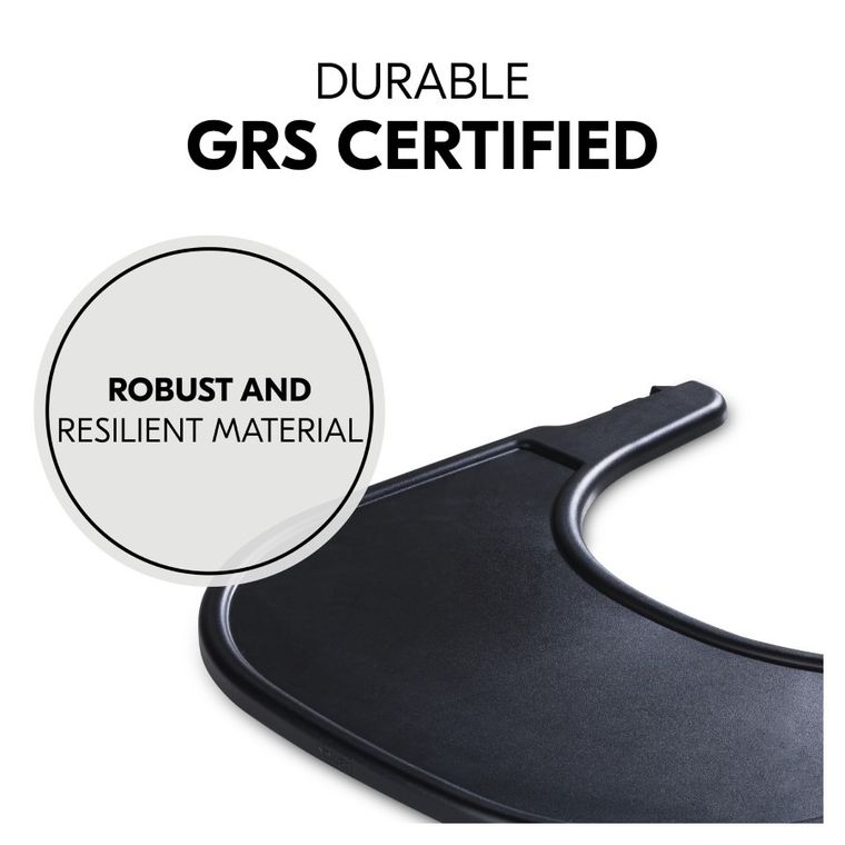 Hauck, Alpha, Click Tray, tacka, Black