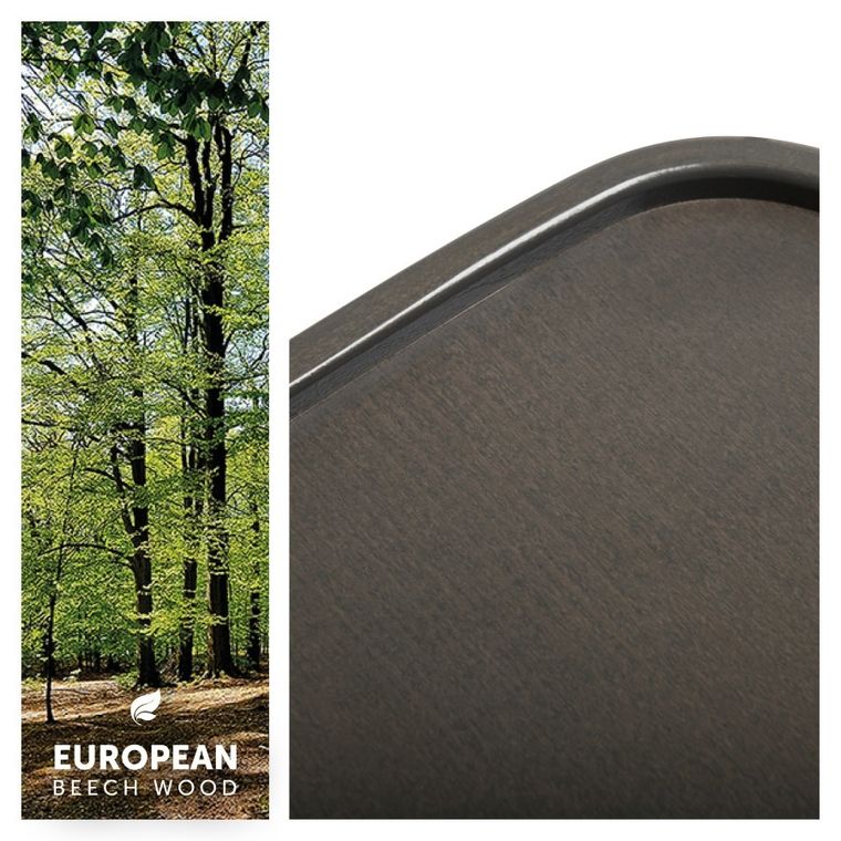 Hauck, Alpha, tacka drewniana, Charcoal