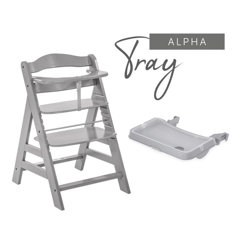 Hauck, Alpha-Tray, tacka, Grey