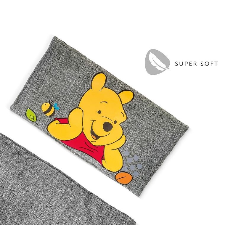 Hauck, Deluxe, Kubuś Puchatek, wkładka do krzesełka, grey