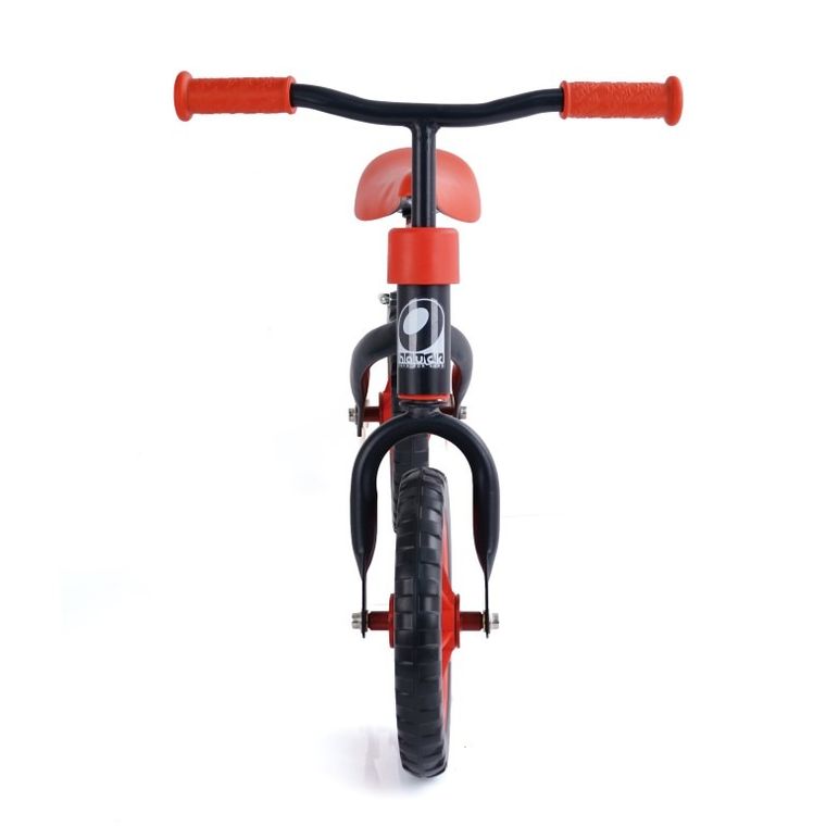 Hauck, E-Z Rider, rowerek biegowy, 10 cali, czarno-czerwony