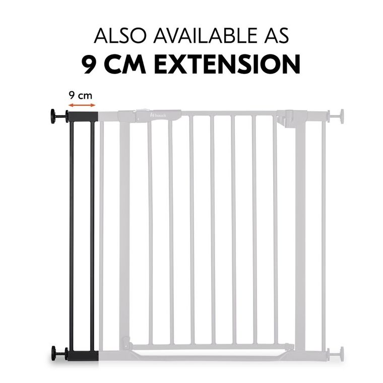 Hauck, rozszerzenie bramki bezpieczeństwa 21 cm, black