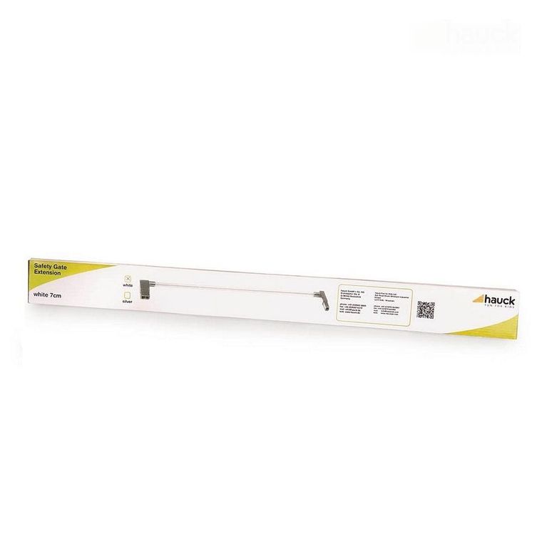 Hauck, rozszerzenie do bramki zabezpieczającej, 7 cm, białe