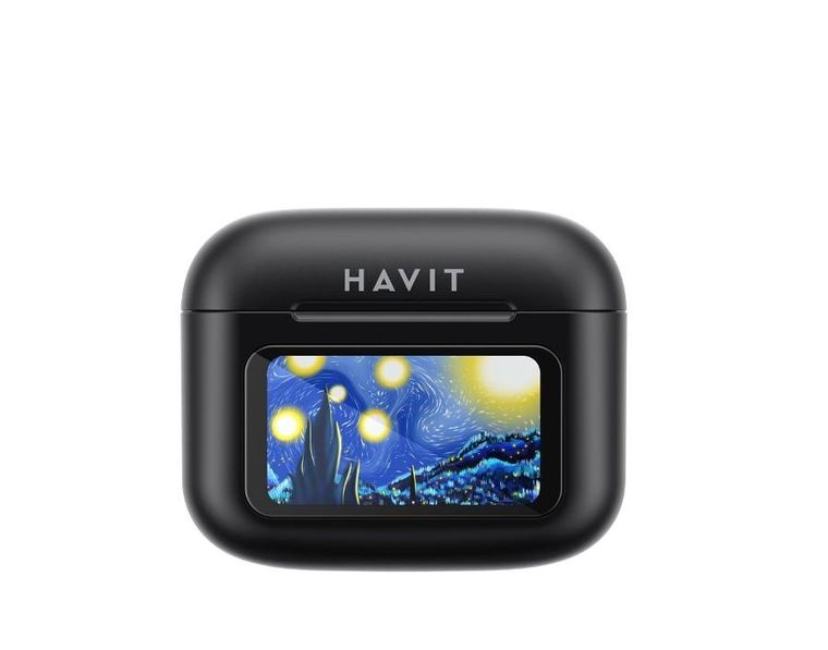 Havit, bezprzewodowe słuchawki, TWS TW956, czarny