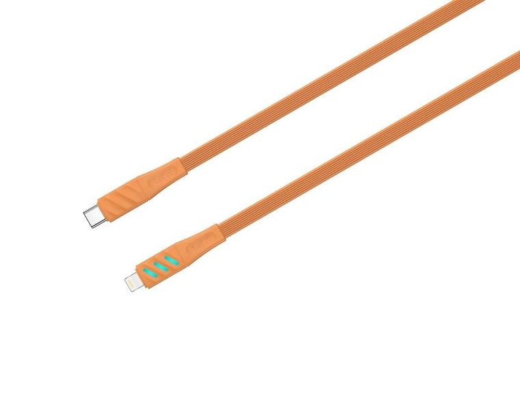 Havit, kabel do ładowania, USB-C, pomarańczowy