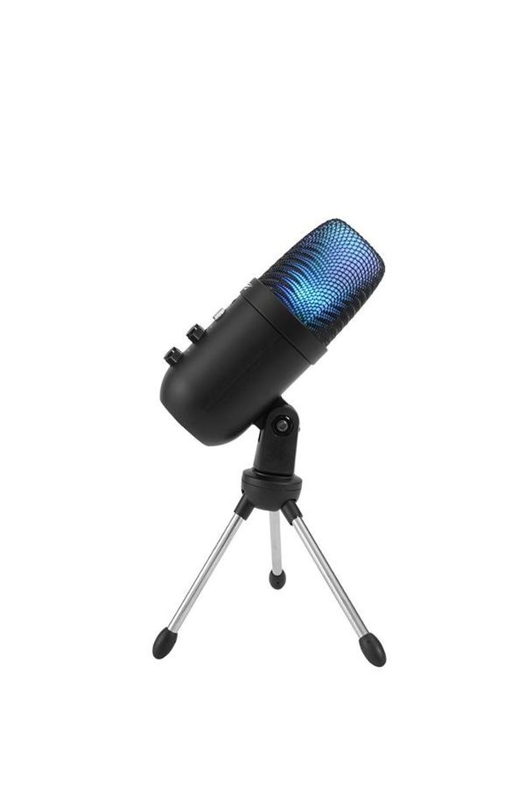 Havit, mikrofon gamingowy, bezprzewodowy, GK51, czarny z RGB