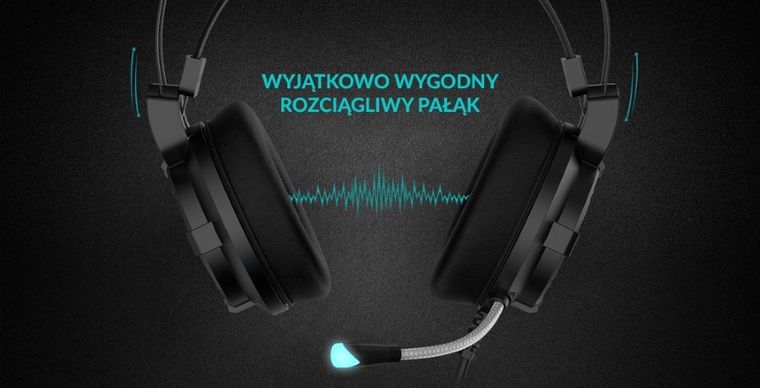 Havit, słuchawki, H2212U, czarne