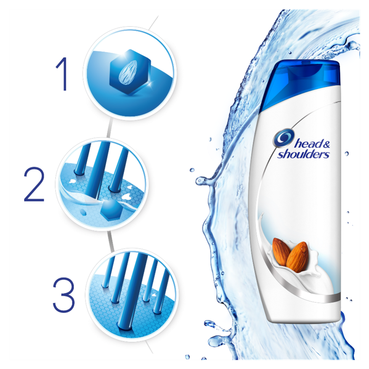 Head & Shoulders, Moisturizing Care, szampon przeciwłupieżowy, 400 ml