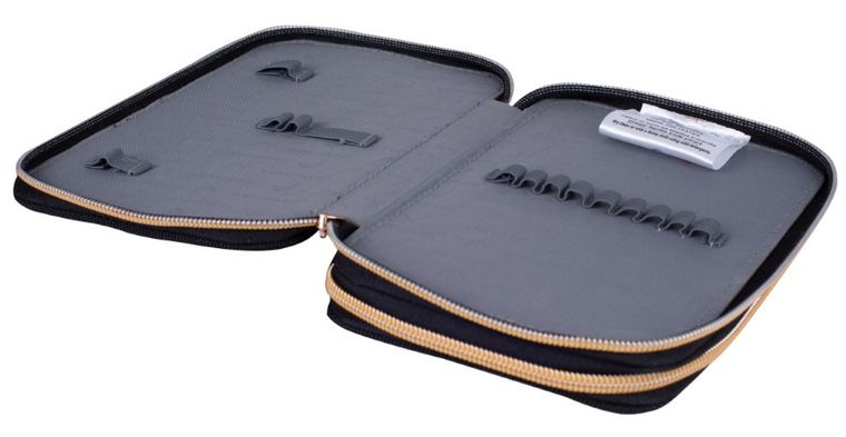 Head, Golden Effect, piórnik, rozkładany, podwójny, Golden Kitty