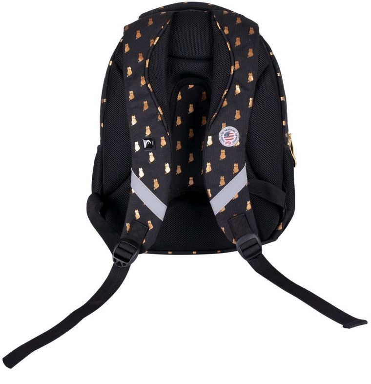 Head, Golden Effect, plecak szkolny, 3-komorowy, Golden Kitty