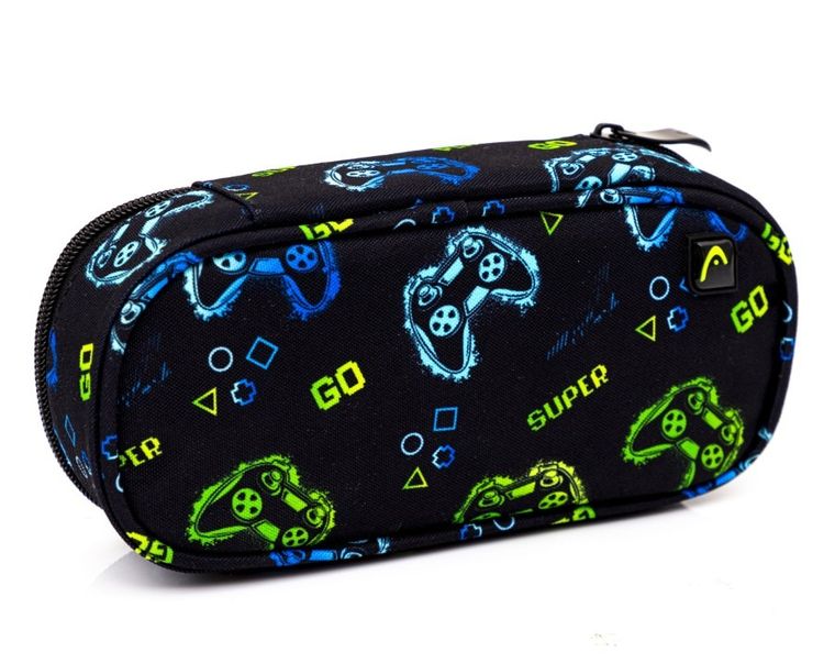 Head, piórnik, owalny, Go Playing Neon