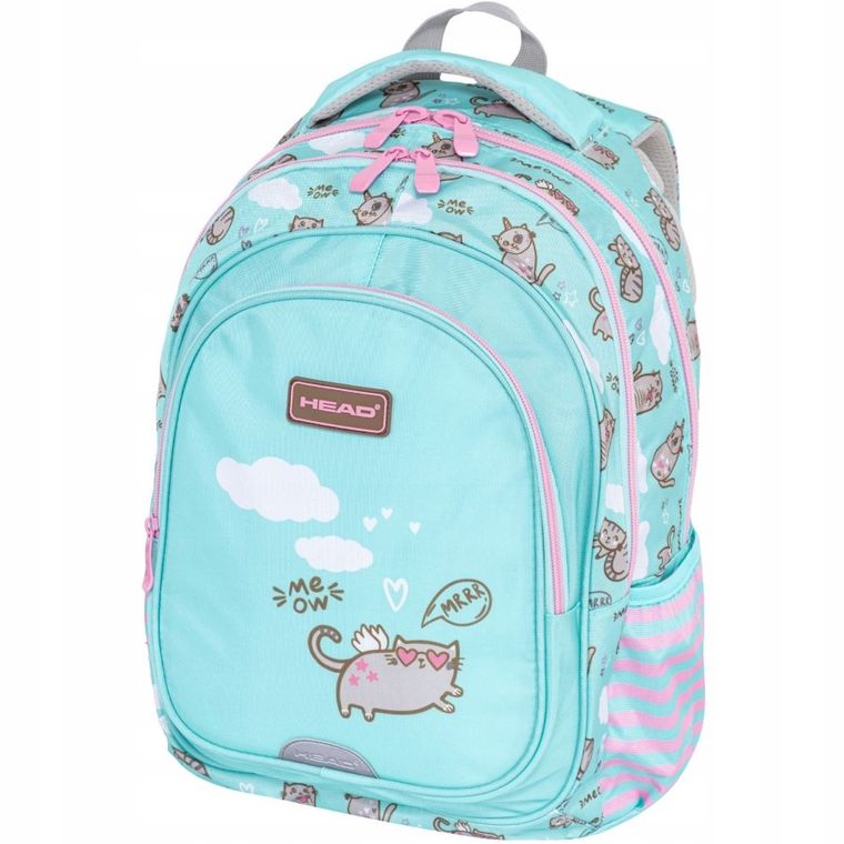Head, plecak szkolny, 3-komorowy, Meow