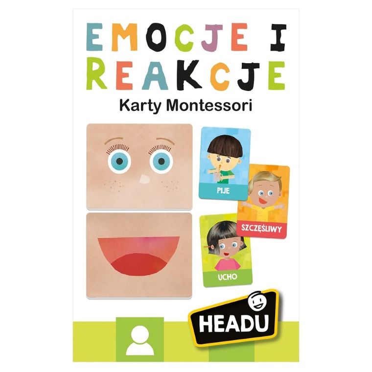 Headu, Montessori, Emocje i reakcje, gra edukacyjna
