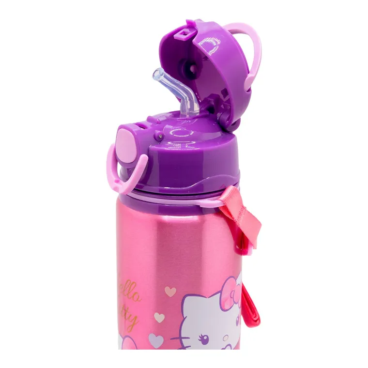 Hello Kitty, butelka aluminiowa z uchwytem, 730 ml