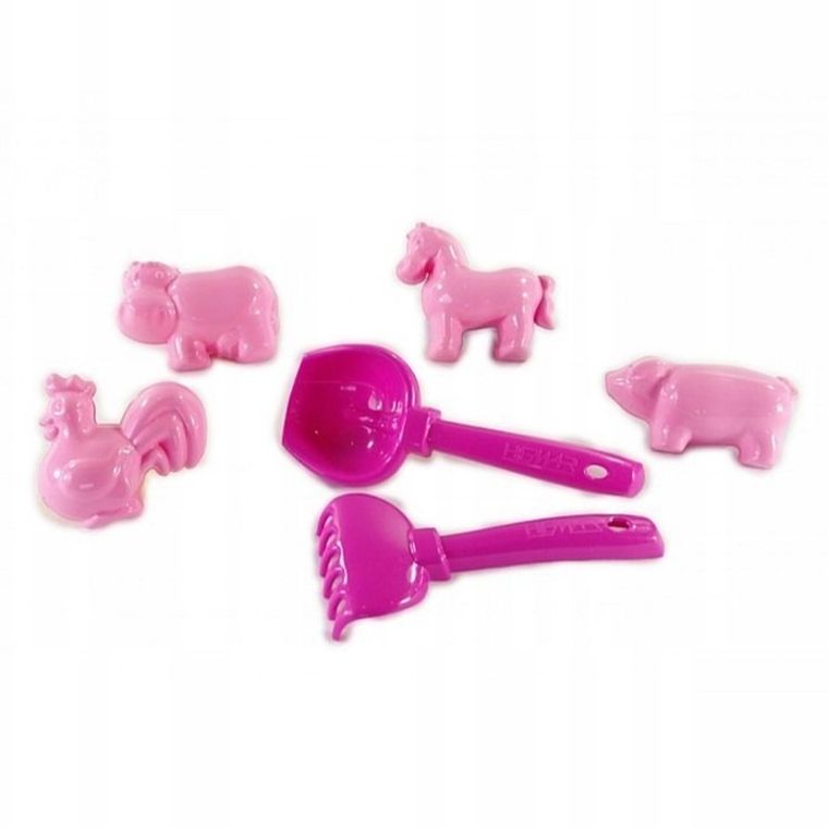 Hemar Family, akcesoria do piasku, 6 elementów