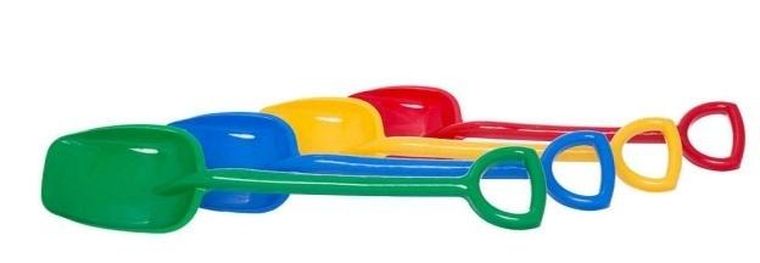 Hemar Family, łopatka do piasku, czerwona, 55 cm, 1 szt.