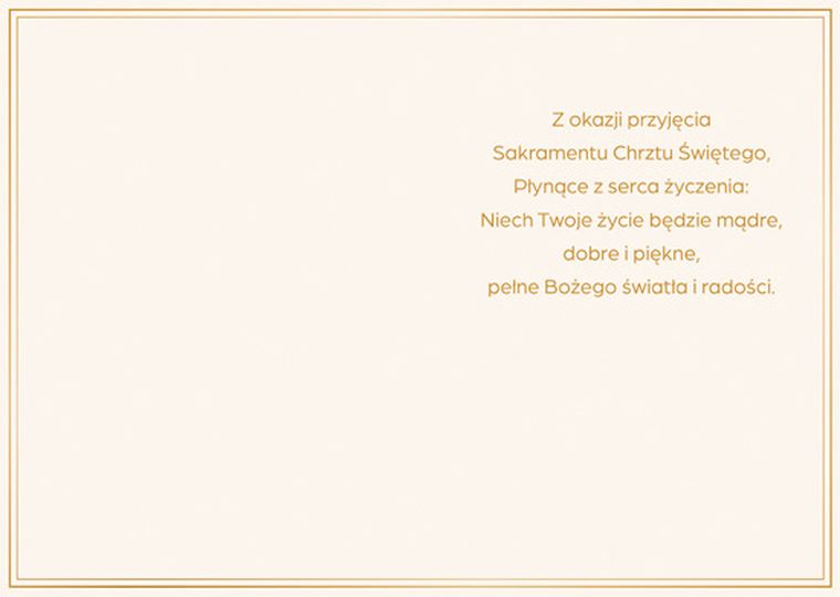 Henry, karnet A5, chrzest, złoty anioł