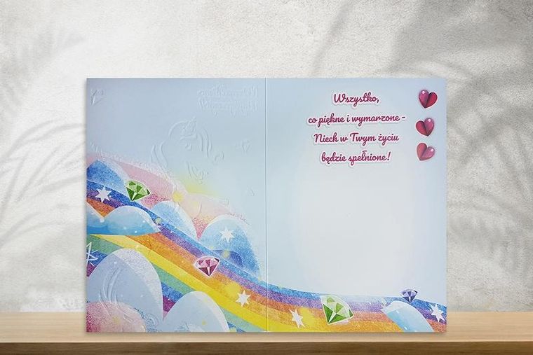 Henry, karnet A5, jednorożec z sercem