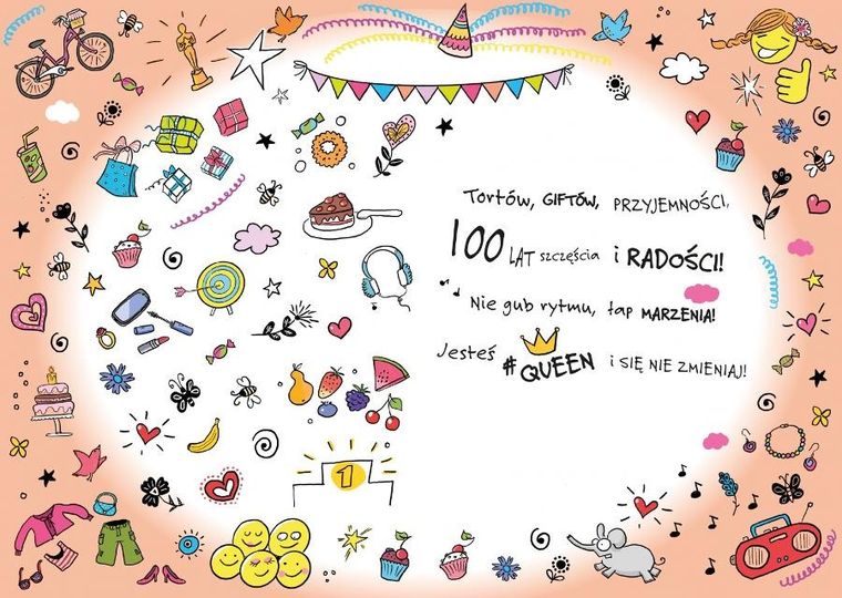 Henry, karnet A5, Urodziny, Dziewczyna naj