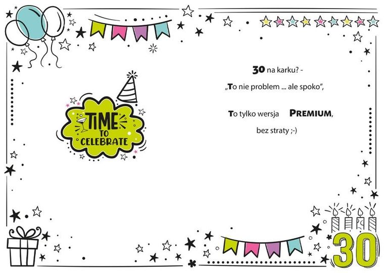 Henry, karnet A5 z kopertą, złocony, Urodziny 30, Graffiti