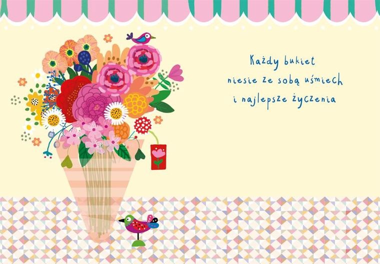 Henry, karnet B6, Imieniny, Witryna kwiaciarni