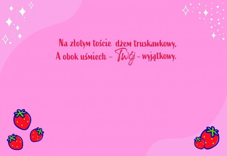 Henry, karnet B6, Walentynki, Tost z dżemem