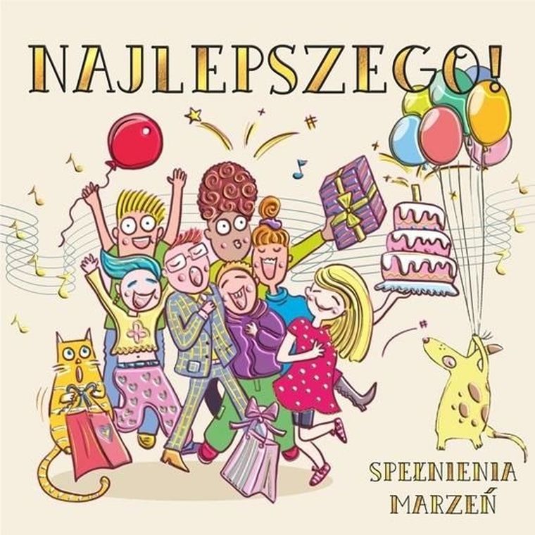 Henry, karnet kwadratowy, Urodziny, Paczka