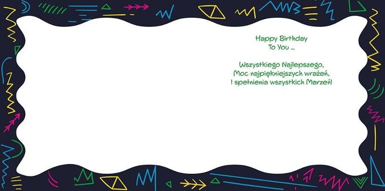 Henry, karnet urodzinowy, kot