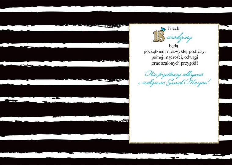 Henry, karnet z kopertą A5, Urodziny 18, Zloc Prison Blue