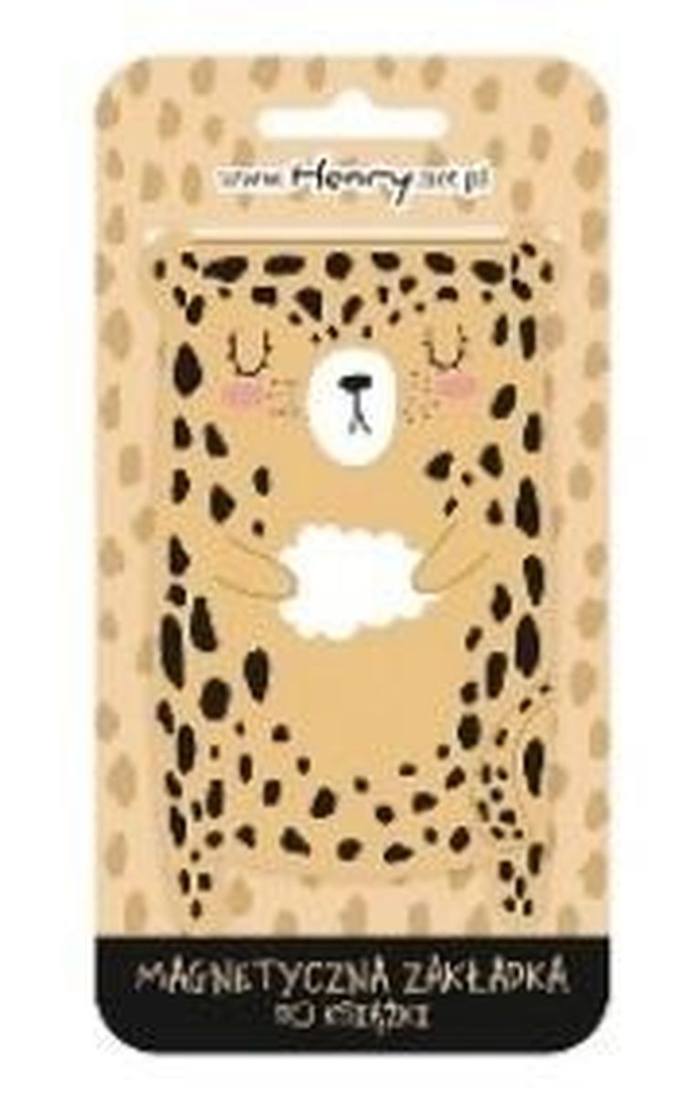 Henry, zakładka magnetyczna do książki, pantera