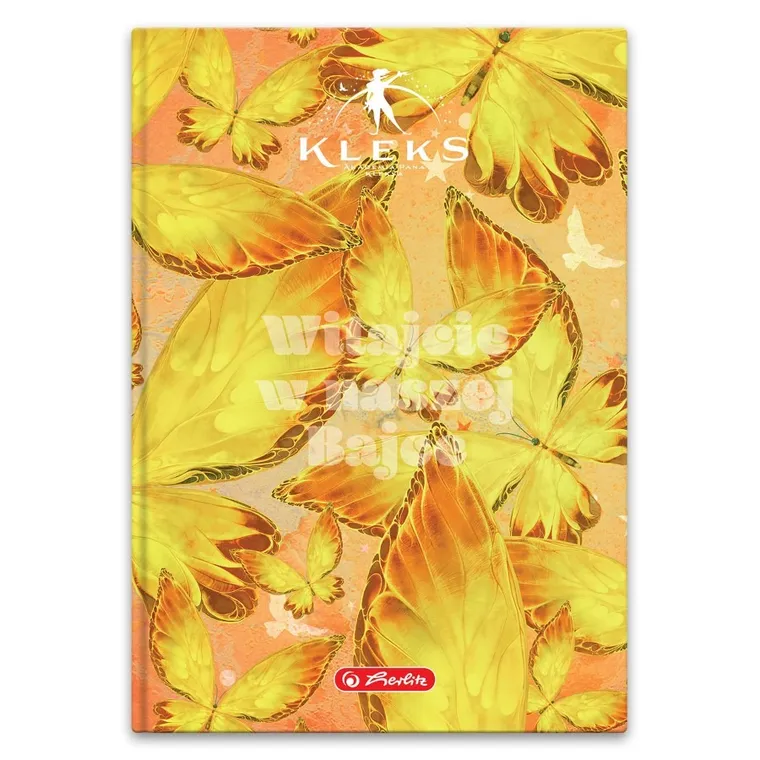 Herlitz, Kleks, brulion, B5, 96 kartek, kropki, 1 szt.