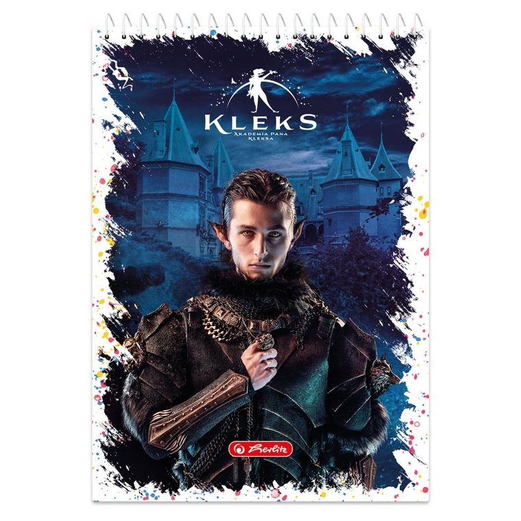 Herlitz, Kleks, kołonotes, A6, 40 stron, kratka, 1 szt.