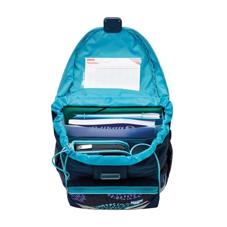 Herlitz, Ultralight, tornister szkolny, Flower Owl