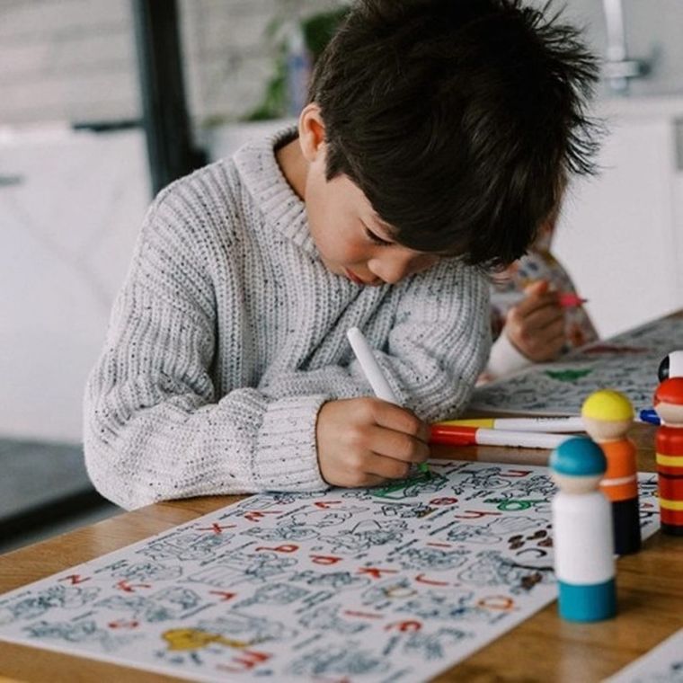 Hey Doodle, mata silikonowa do kolorowania A3, zawody