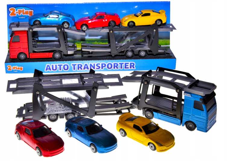 Hipo, auto transporter z 3 autami