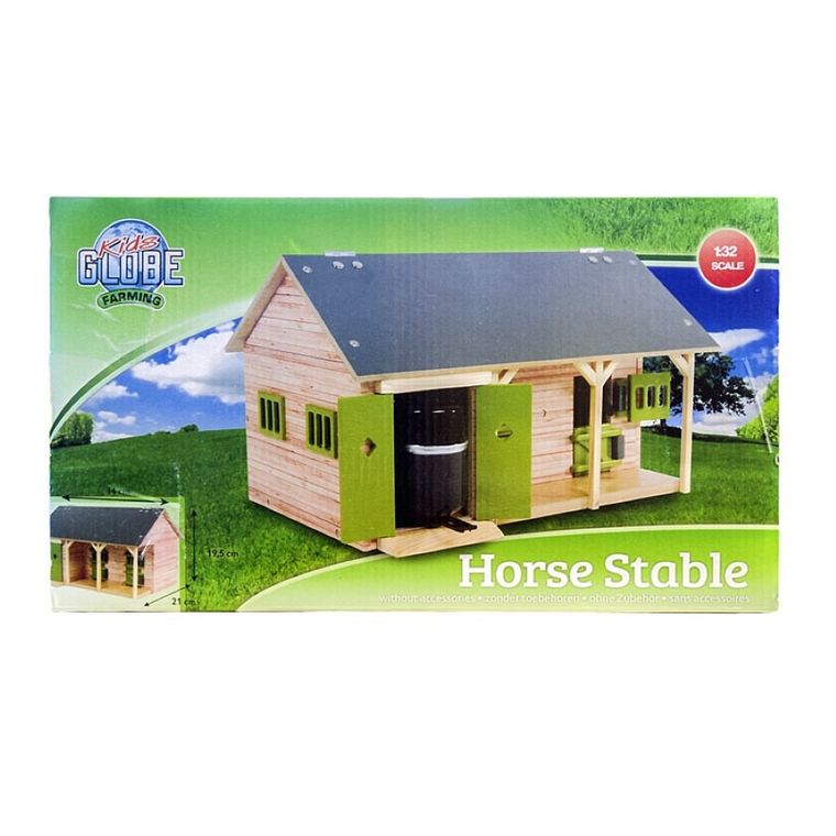 Hipo, stajnia z dwoma boksami, skala 1:32