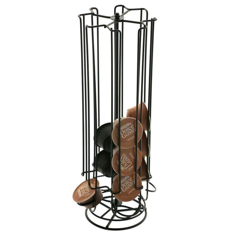 Hit, stojak na kapsułki Dolce Gusto Nescafe, czarny