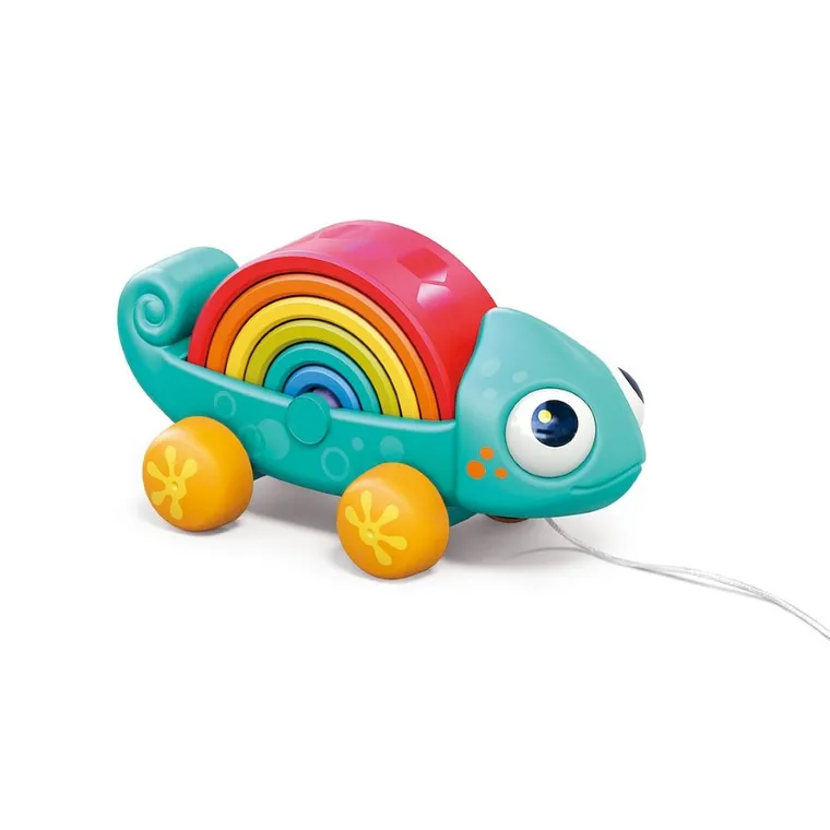 Hola, Tęczowy kameleon, zabawka niemowlęca