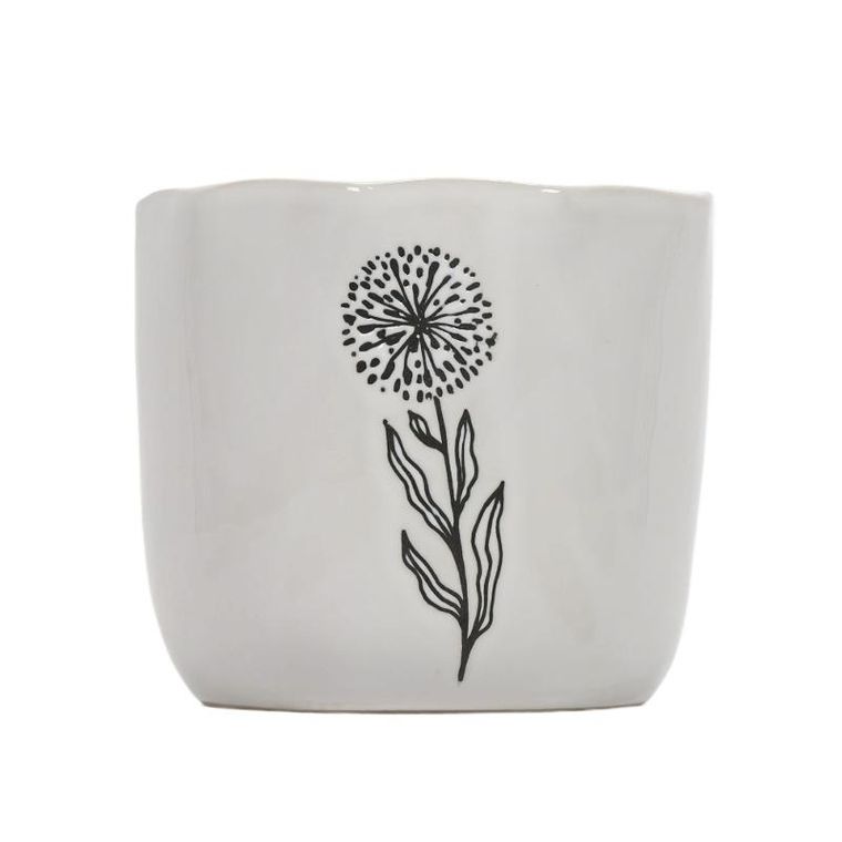 Home Styling Collection, ceramiczna osłonka na doniczkę, średnica 15 cm
