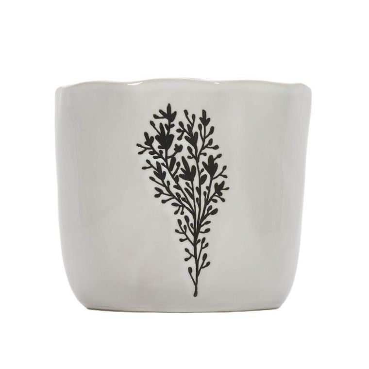 Home Styling Collection, ceramiczna osłonka na doniczkę, średnica 15 cm