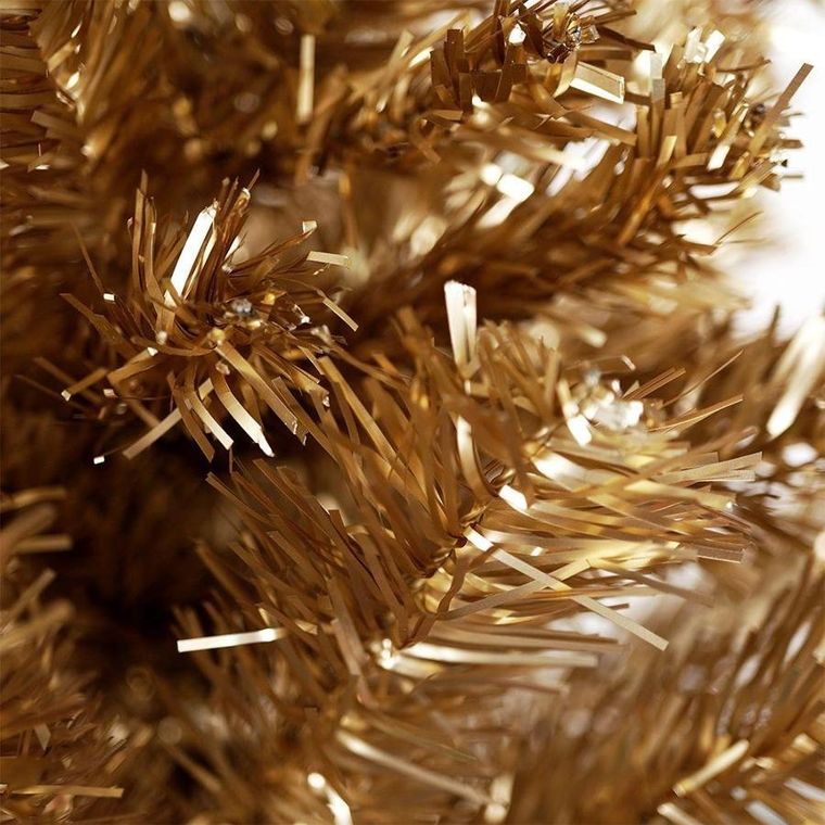 Home Styling Collection, choinka sztuczna, złota, 60 cm