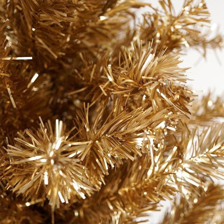 Home Styling Collection, choinka sztuczna, złota, 90 cm